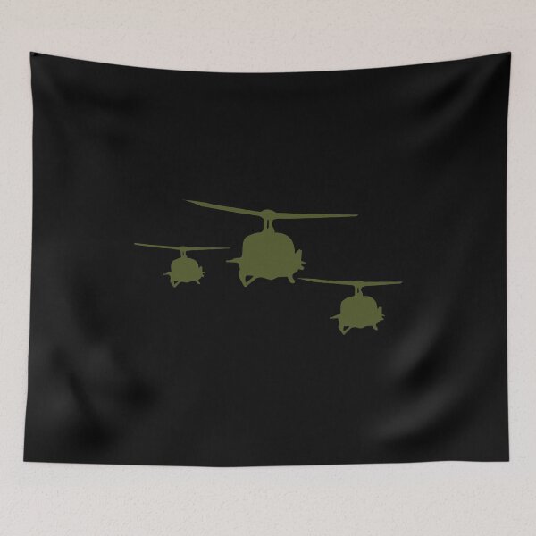 Aperçu de l'œuvre Huey Choppers - Hélicoptères Vietnamiens créée et vendue par KoolMoDee.