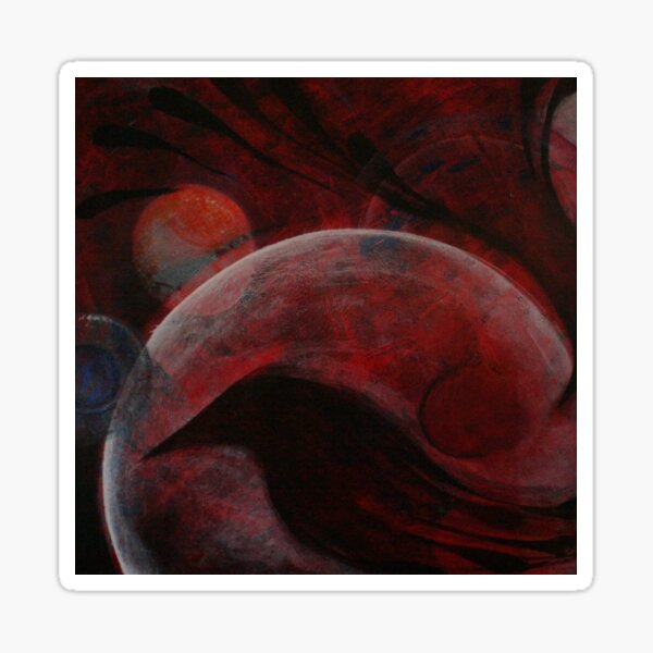 Raven's Moon Sticker