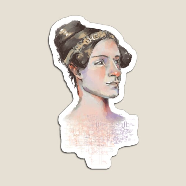 Ada Lovelace - The First Computer Programmer Magnet