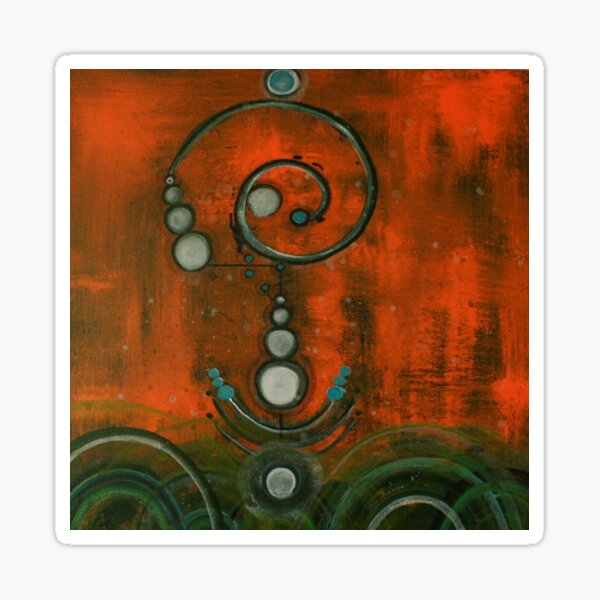 Crop circle Sticker