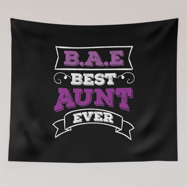 Item preview, Aunt B.A.E. Best Aunt Ever Purple Birthday Gift designed and sold by haselshirt.