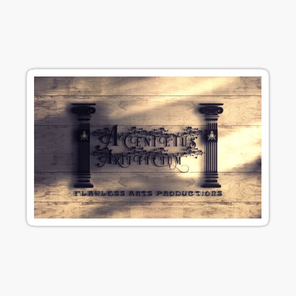 Acentetus Artificium, Flawless Arts Productions Sticker