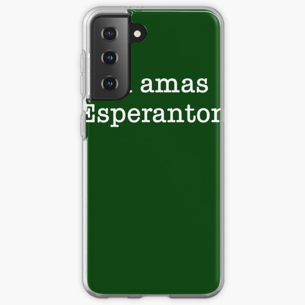 Mi Amas Esperanton Samsung Galaxy Soft Case