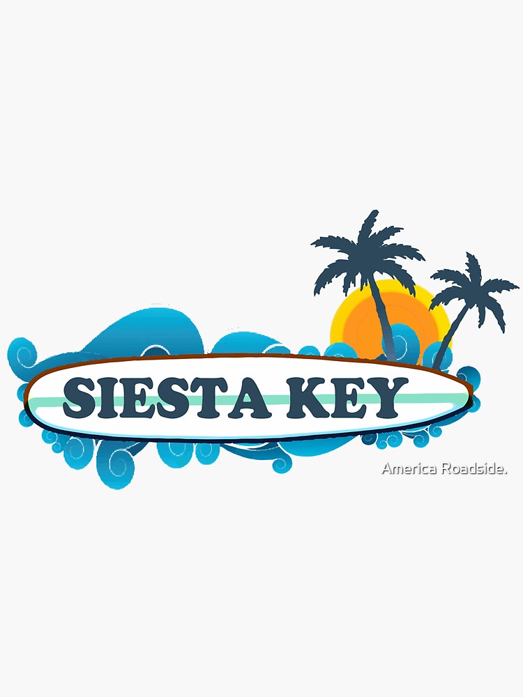 "Siesta Key - Florida. " Sticker for Sale by ishore1 | Redbubble