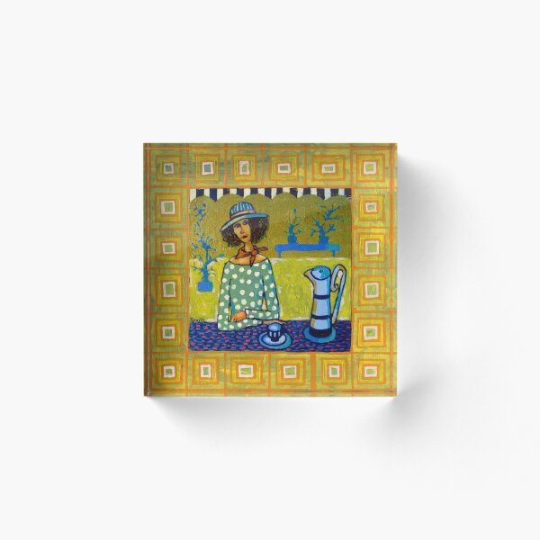 Item preview, Decorative Yellow Cafe Polka Dot designed and sold by IvonaTorovin.