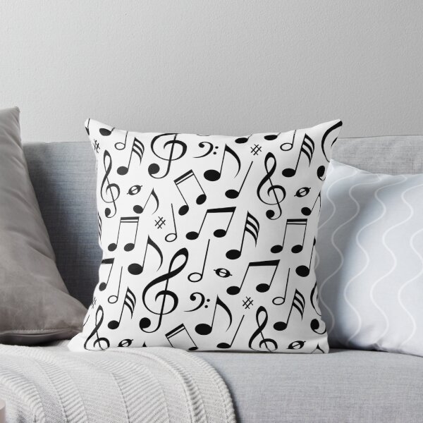 Item preview, Black and White Music Notes designed and sold by BrittneyDesigns.