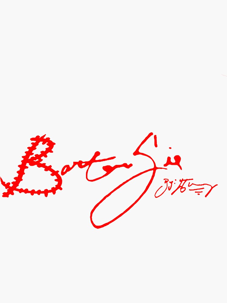 "Barter 6 Logo Shirt" Sticker for Sale by spooky1017 Redbubble