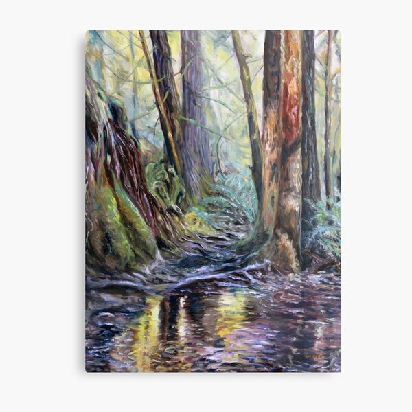 When I am Among the Trees Metal Print