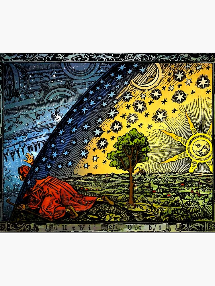 Flammarion Engraving by historicalstuff