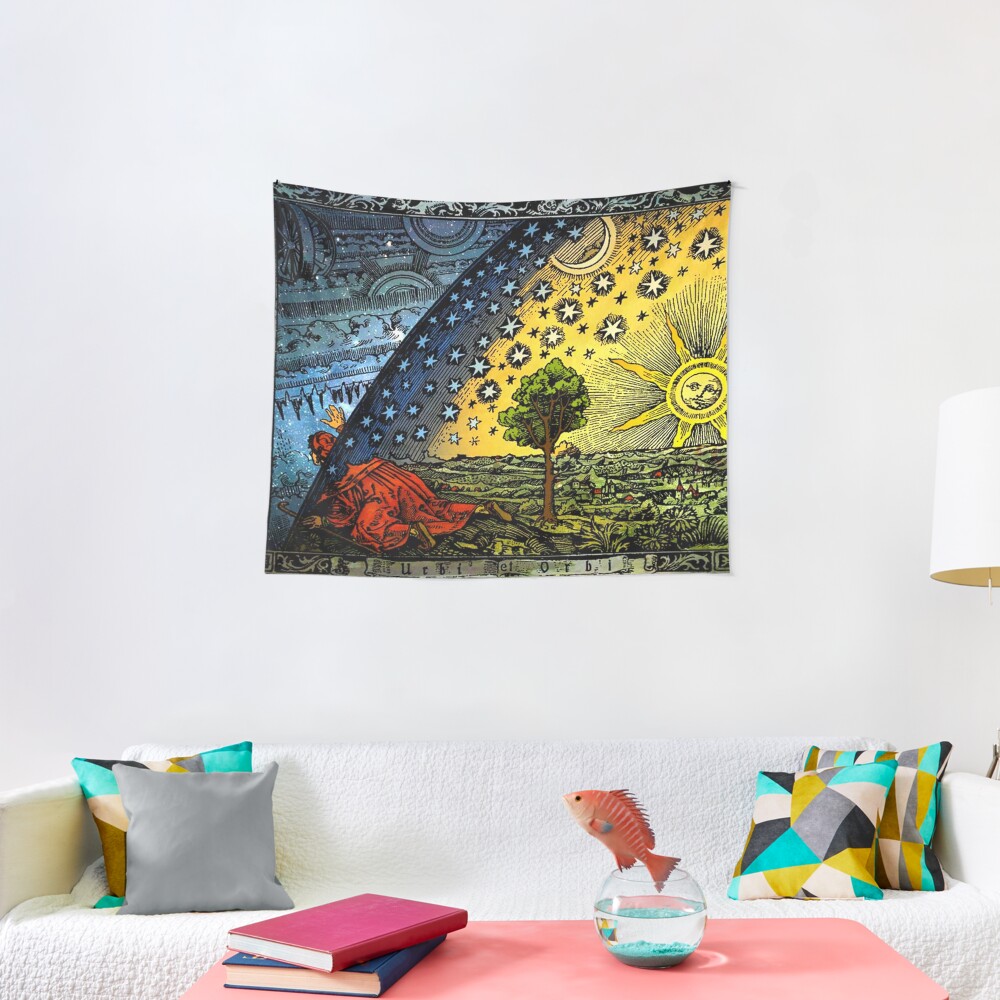 Flammarion Engraving Tapestry