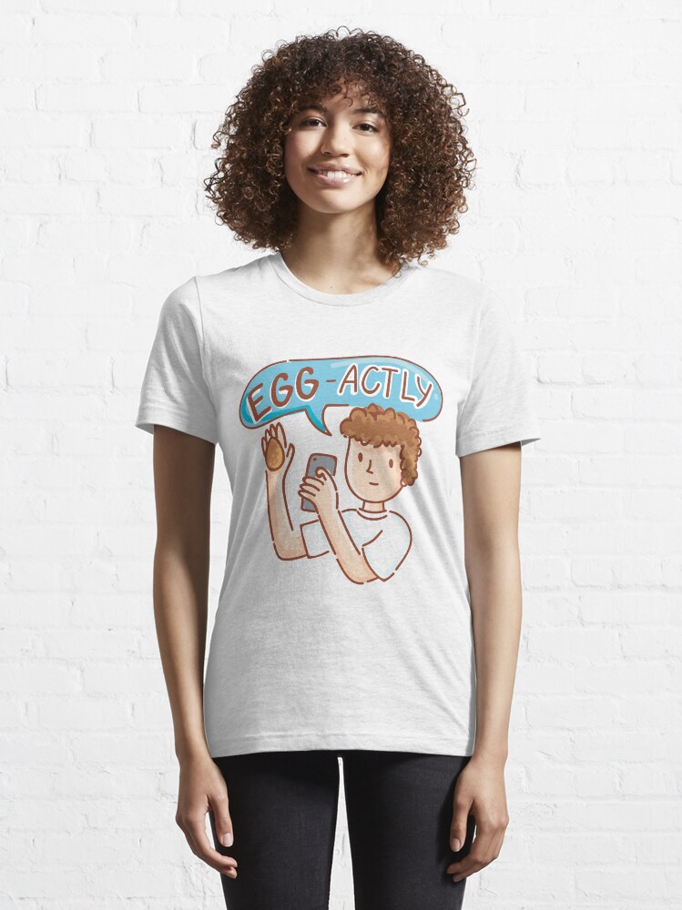 Alternate view of EggBoy's Egg-Actly ! Essential T-Shirt