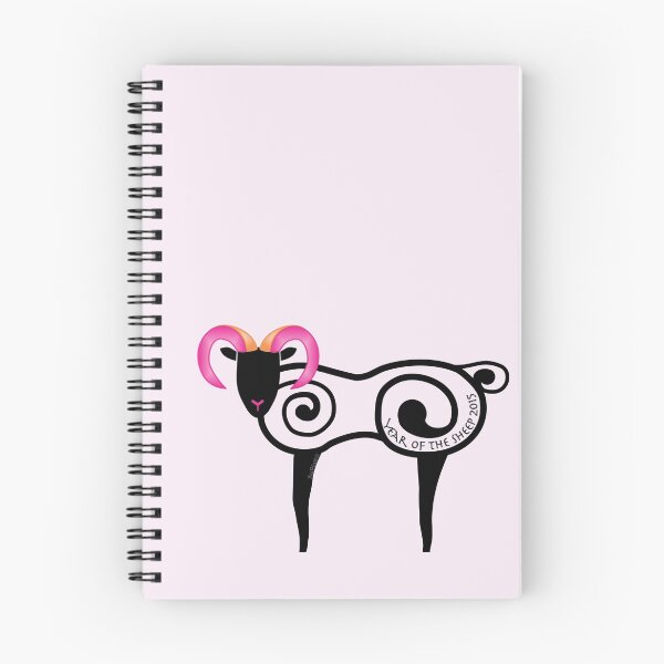 Item preview, Year of the Sheep 2015 - pink designed and sold by ArtwithDog.