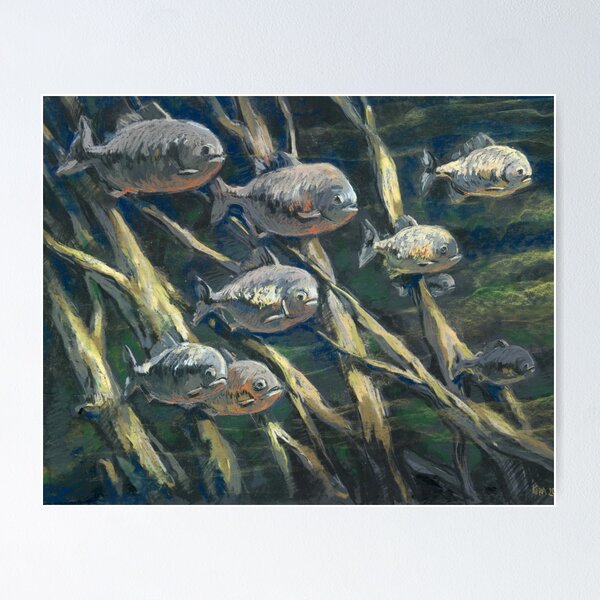 Item preview, Piranha fish.  designed and sold by kira-culufin.