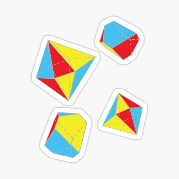 Dodecahedron Sticker