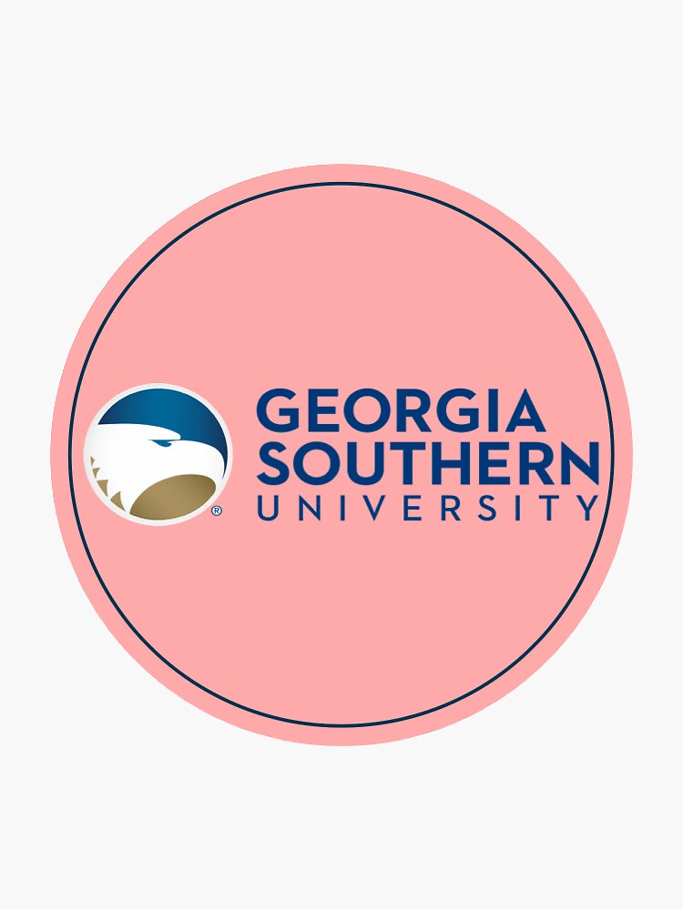 "Simple Georgia Southern Logo" Sticker for Sale by saraellenme | Redbubble