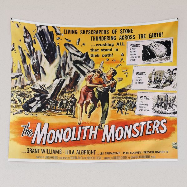 Item preview, Retro Science Fiction Monsters Movie designed and sold by Maljonic.