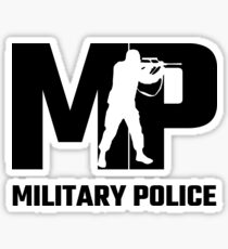 MP Militärpolizei Sticker