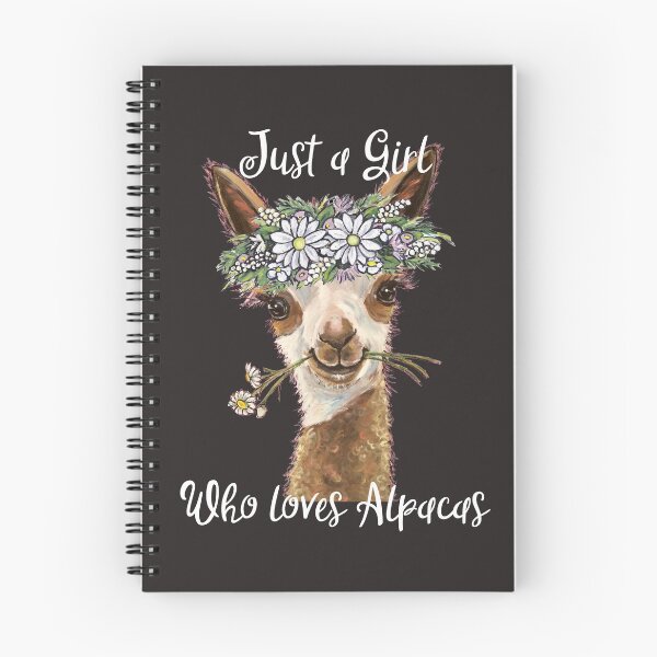 Item preview, Just a Girl Who Loves Alpacas Shirt, Just a Girl Who Loves Alpaca Gifts designed and sold by leekellerart.