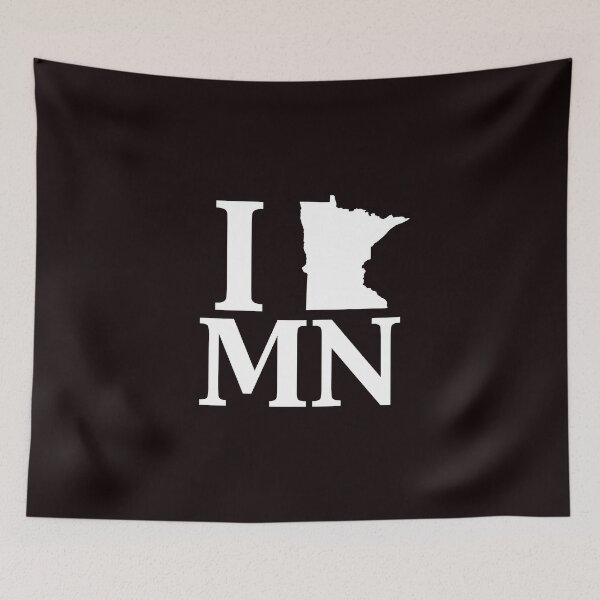 Item preview, I Heart Minnesota graphic state love heart design designed and sold by kimberlyjensen.