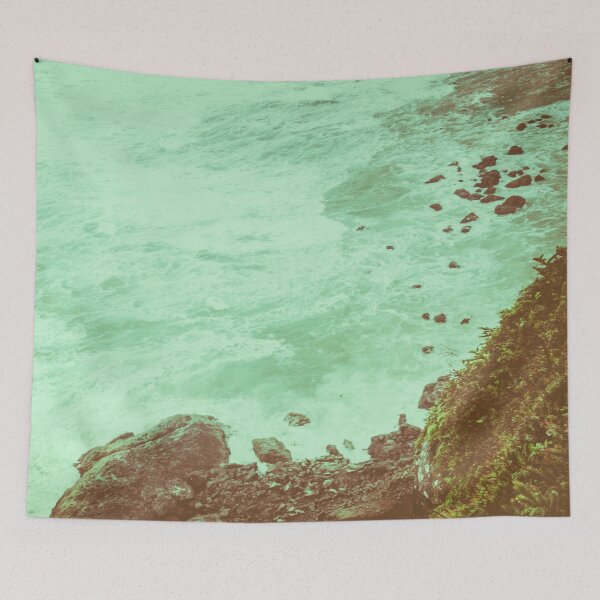 Item preview, Ocean Coast - Vintage Seals in the Green Sea Water designed and sold by artcascadia.