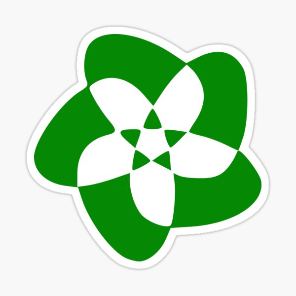 Esperanto-USA Logo Sticker