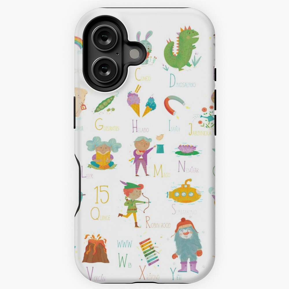 Vista previa del artículo con la obra «Funda resistente MagSafe para iPhone», diseñado y vendido por beabgv.