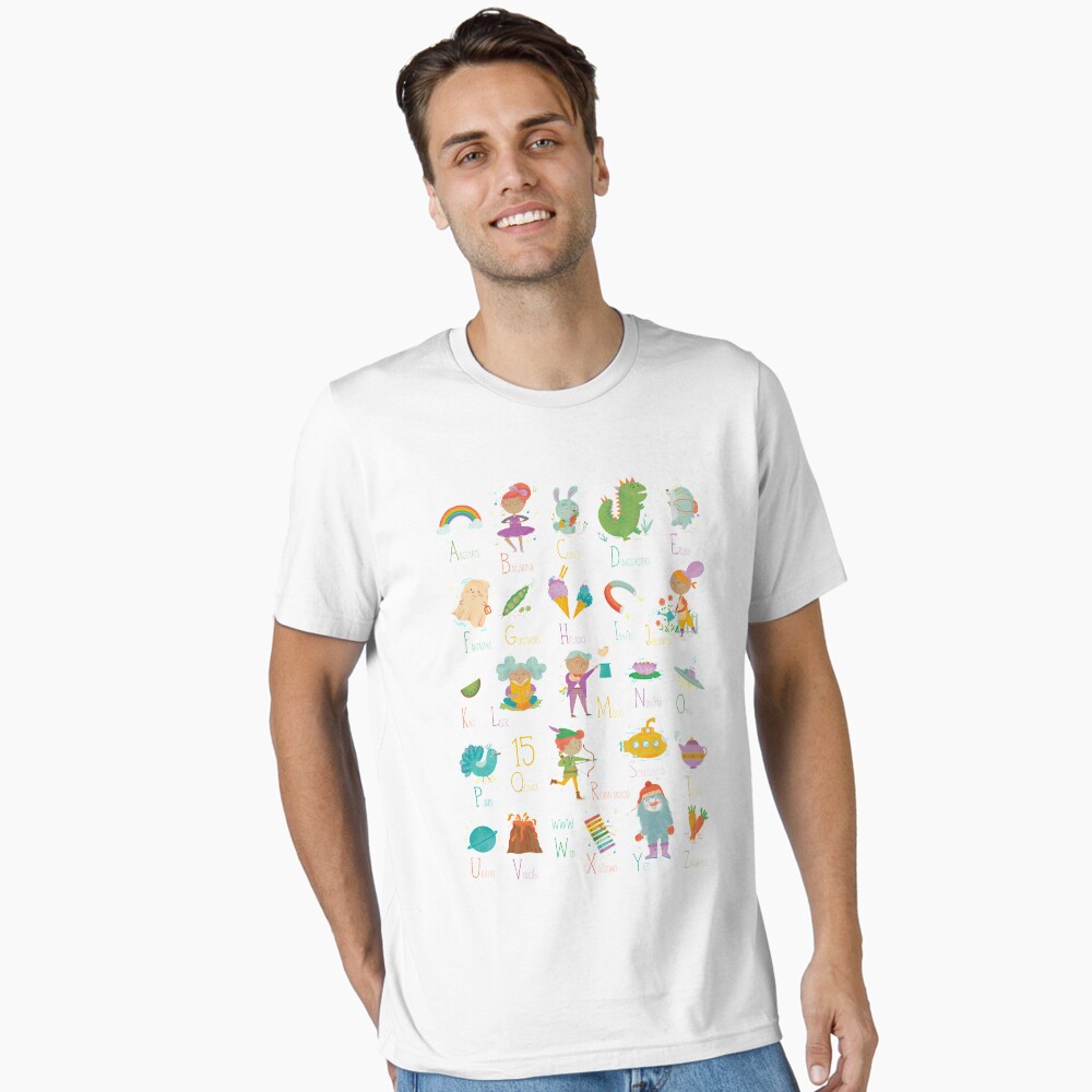 Vista previa del artículo con la obra «Camiseta esencial», diseñado y vendido por beabgv.