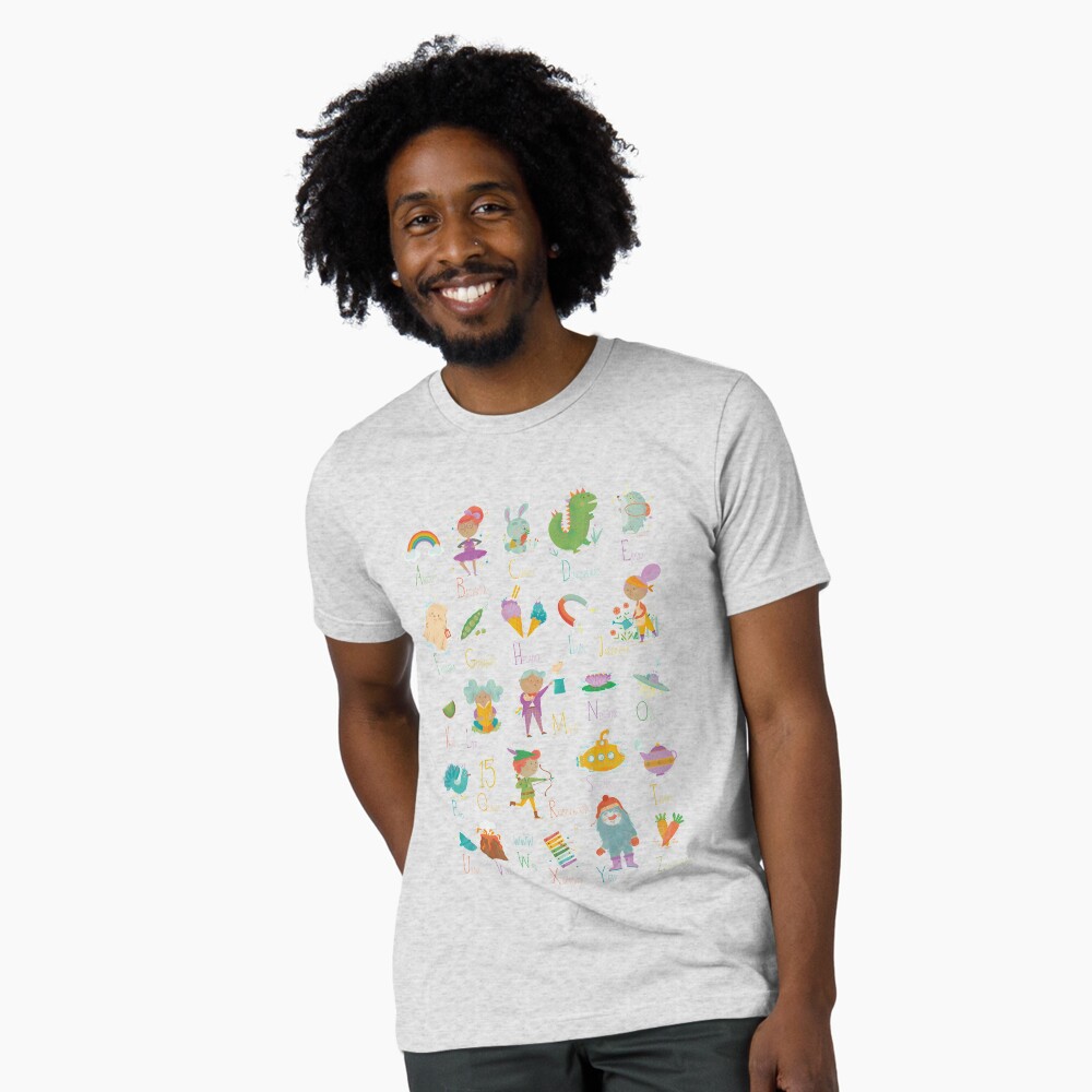 Vista previa del artículo con la obra «Camiseta de tejido mixto», diseñado y vendido por beabgv.