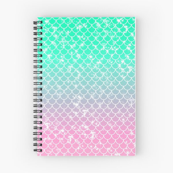 Item preview, Pink and Green Mermaid Pattern designed and sold by Julie Erin Designs.