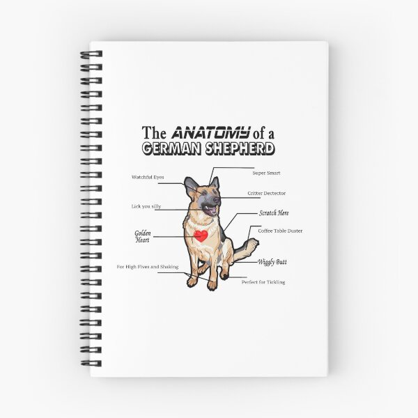 Artikelvorschau, Deutscher Schäferhund Anatomie entworfen und verkauft von rodie9cooper6.