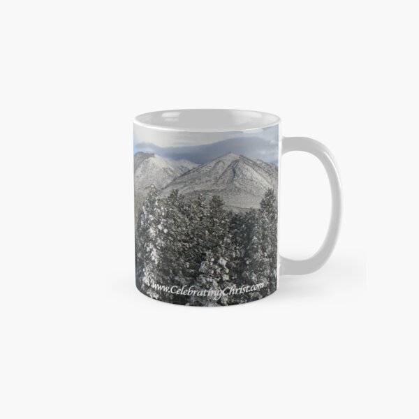 Item preview, Winter Mug with Snow, Red House - From ccnow.info designed and sold by SHERYL DAWSON.