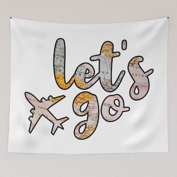 Item preview, Let's Go Travel designed and sold by Isabelle-Anne.