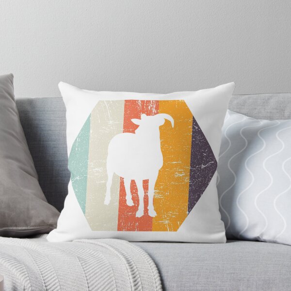 Item preview, Retro Distressed Throwback Goat designed and sold by Theodore Cory.