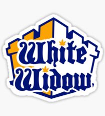 White Widow Sticker
