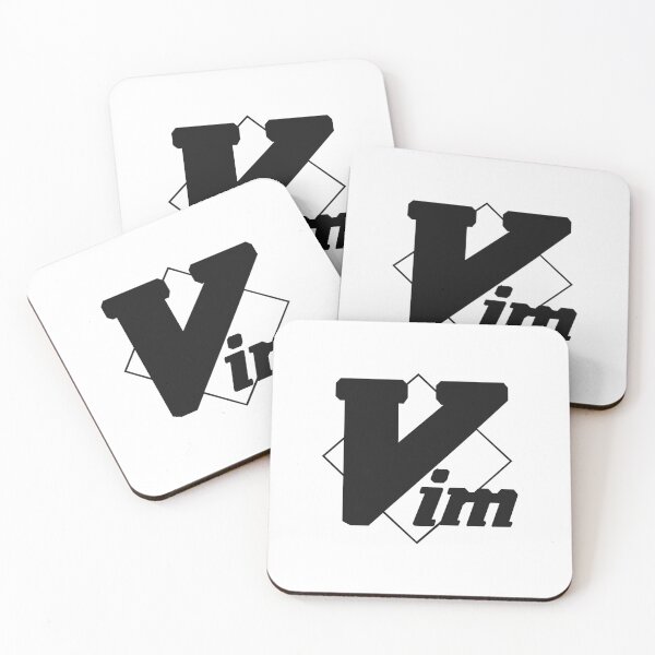 Item preview, Minimalistic Vim Logo: Black designed and sold by hellkni9ht.