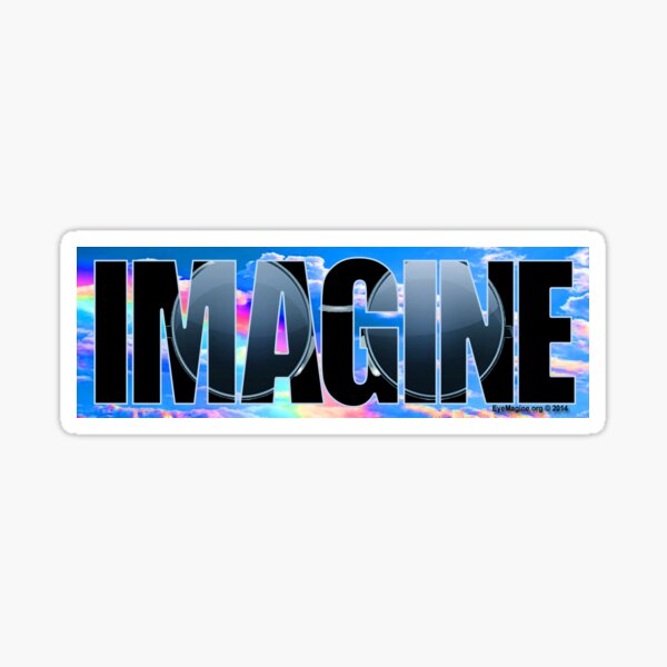 IMAGINE Sticker