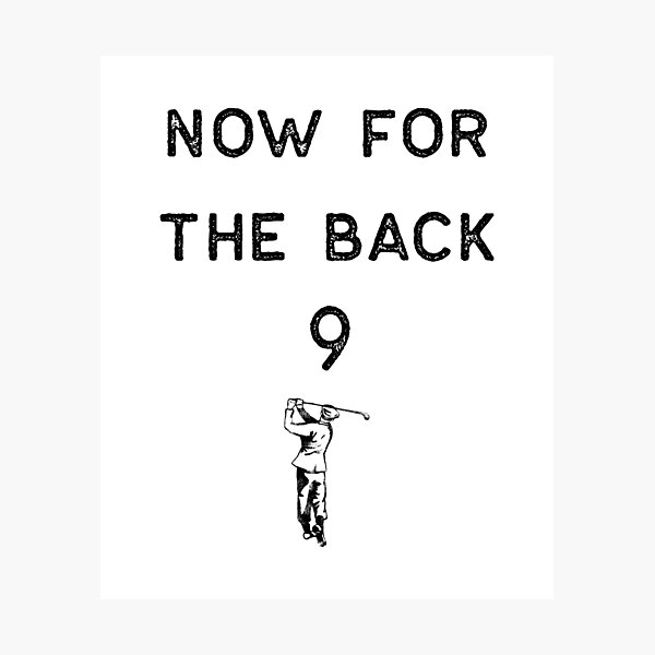 Item preview, Golf Shirt Now For The Back Black Golfing Golfers Funny Dad Gift designed and sold by threadsmonkey.