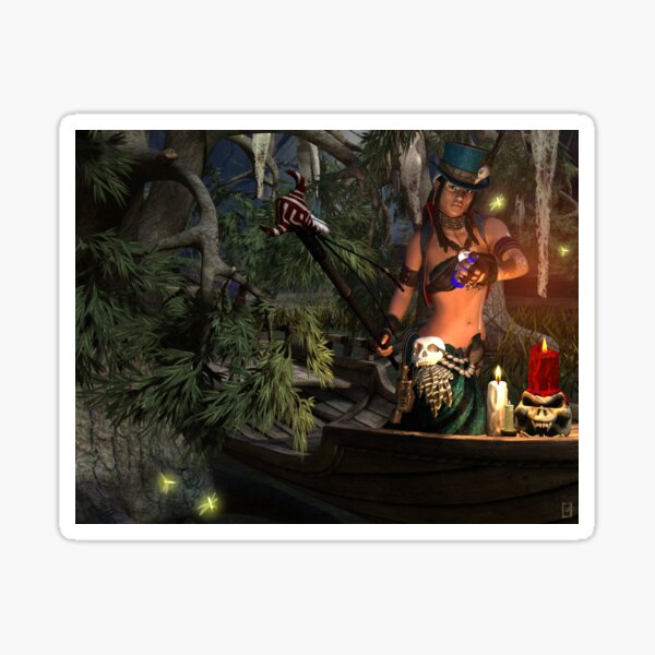 Item preview, July, Seasons of the Witch: Swamp Witch designed and sold by MichelleIacona.
