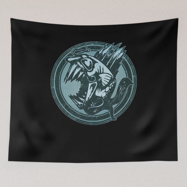 Item preview, Wild Fish Grunge Animal designed and sold by wheedesign.