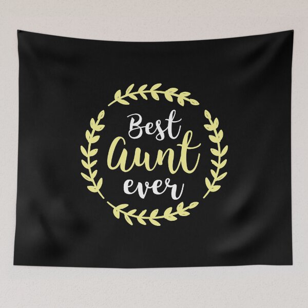 Item preview, Auntie Aunt Yellow B.A.E. Best Aunt Ever Birthday Gift designed and sold by haselshirt.