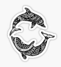 Pegatina Delfines