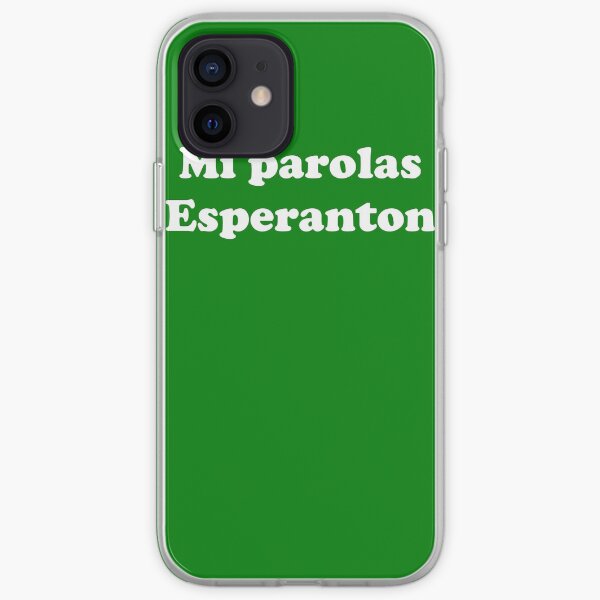 Mi Parolas Esperanton iPhone Soft Case