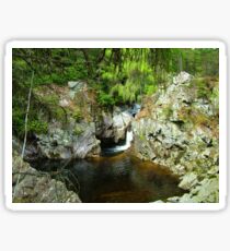 A pool on the Bruar Walk Sticker