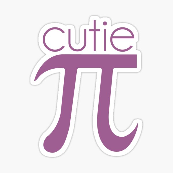 Item preview, Cute Cutie Pie Pi designed and sold by TheShirtYurt.