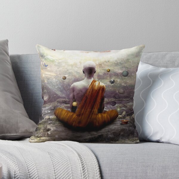 Nature And Time Throw Pillow