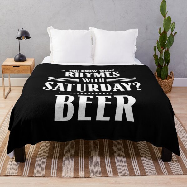 Item preview, You Know What Rhymes with Saturday? Beer designed and sold by wheedesign.