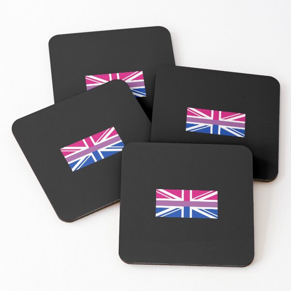 Artikelvorschau, Gay Pride LGBT Bisexuell Bi GB UK Union Jack Flaggendesign entworfen und verkauft von phoxydesign.