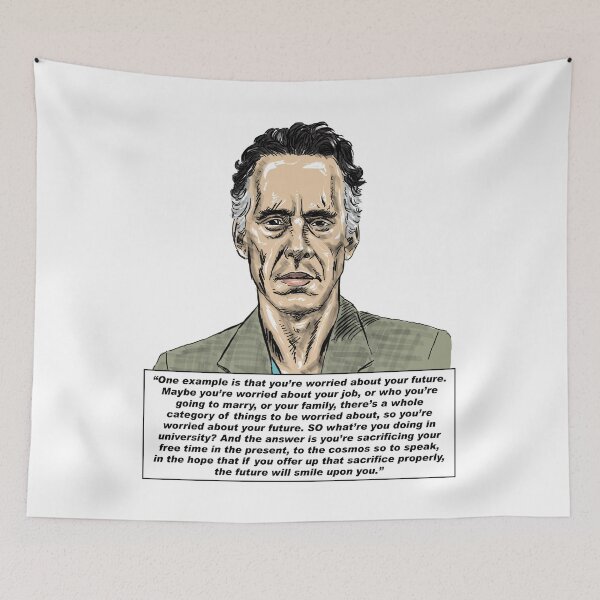 Item preview, Jordan Peterson Quote #2 designed and sold by MasterpieceArt.