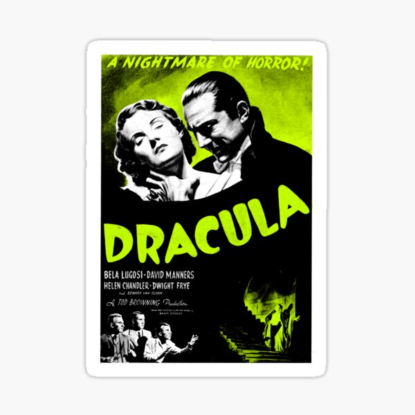 Artikel-Vorschau von Dracula Lugosi Horrorfilm Poster Vampir, designt und verkauft von AlteregoShop.