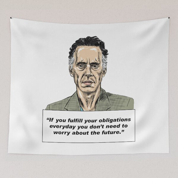 Item preview, Jordan Peterson Quote #3 designed and sold by MasterpieceArt.